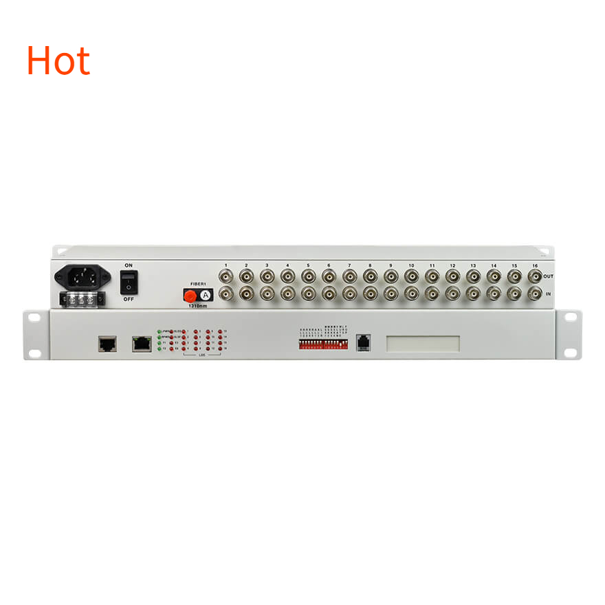 16E1 PDH Fiber Multiplexer