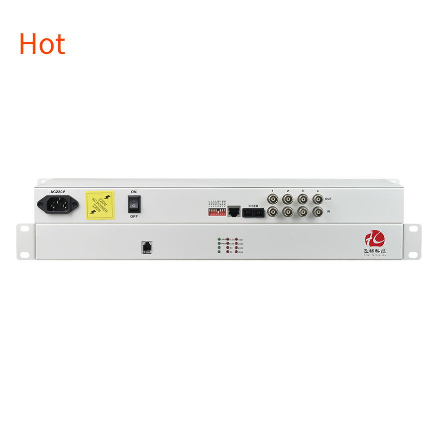 4E1 + FE PDH Fiber Multiplexer