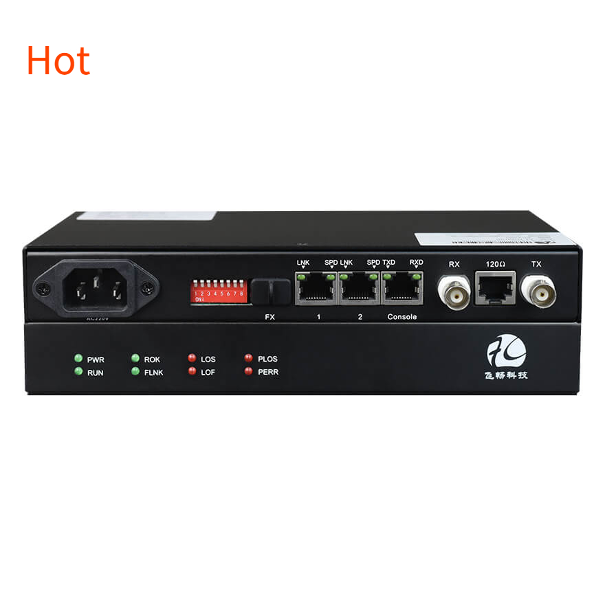 E1 to Ethernet Converter(TDM over IP)  | Desktop Type