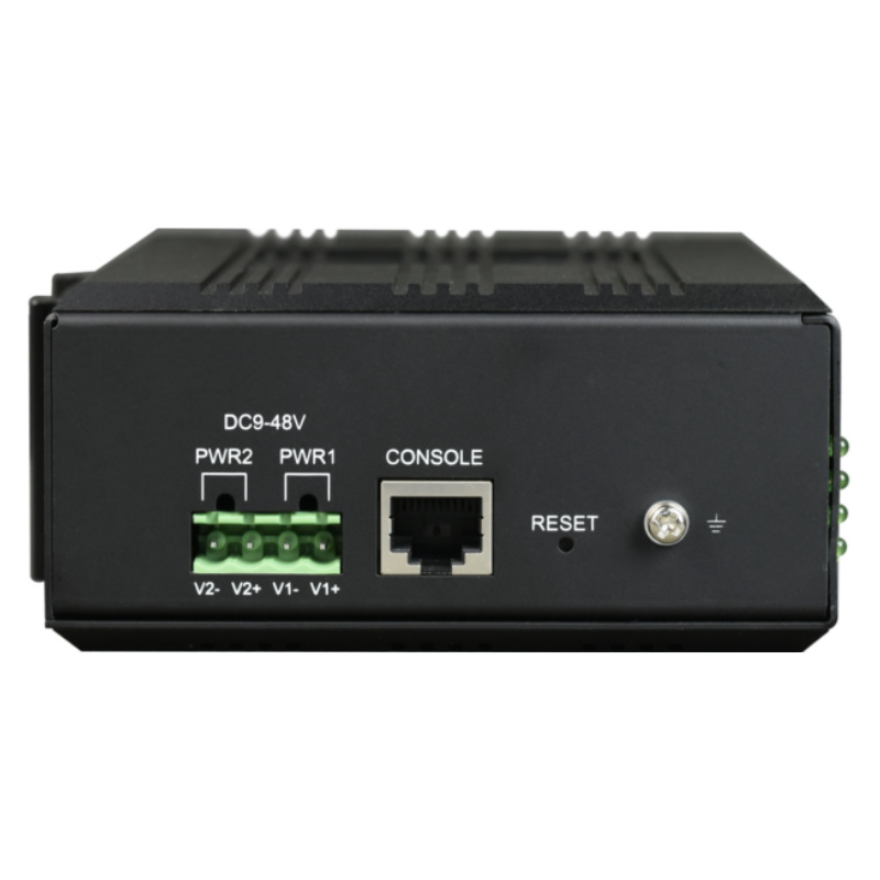 Industrial Rail-type Lite Managed 8* Gigabit Electrical + 8*Gigabit SFP Optical Network Switch FCM-G8Q8