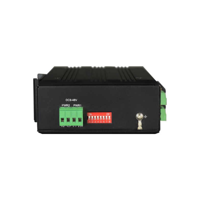 Industrial Rail Converged 4*FE + 4*FE(SFP) to 2*GE(SFP) Network Switch FCM-075511-3