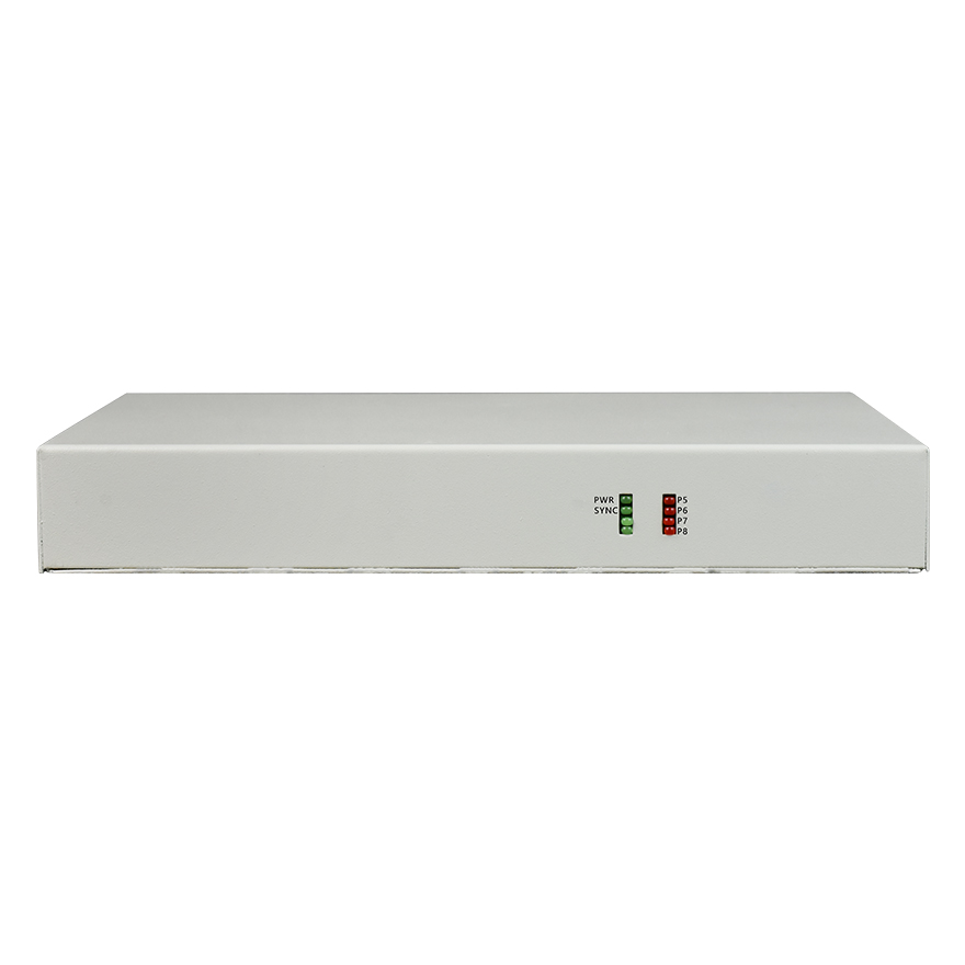 Convertisseur Switch Ethernet 8x RJ45 1x Fibre Optique - Audiophonics