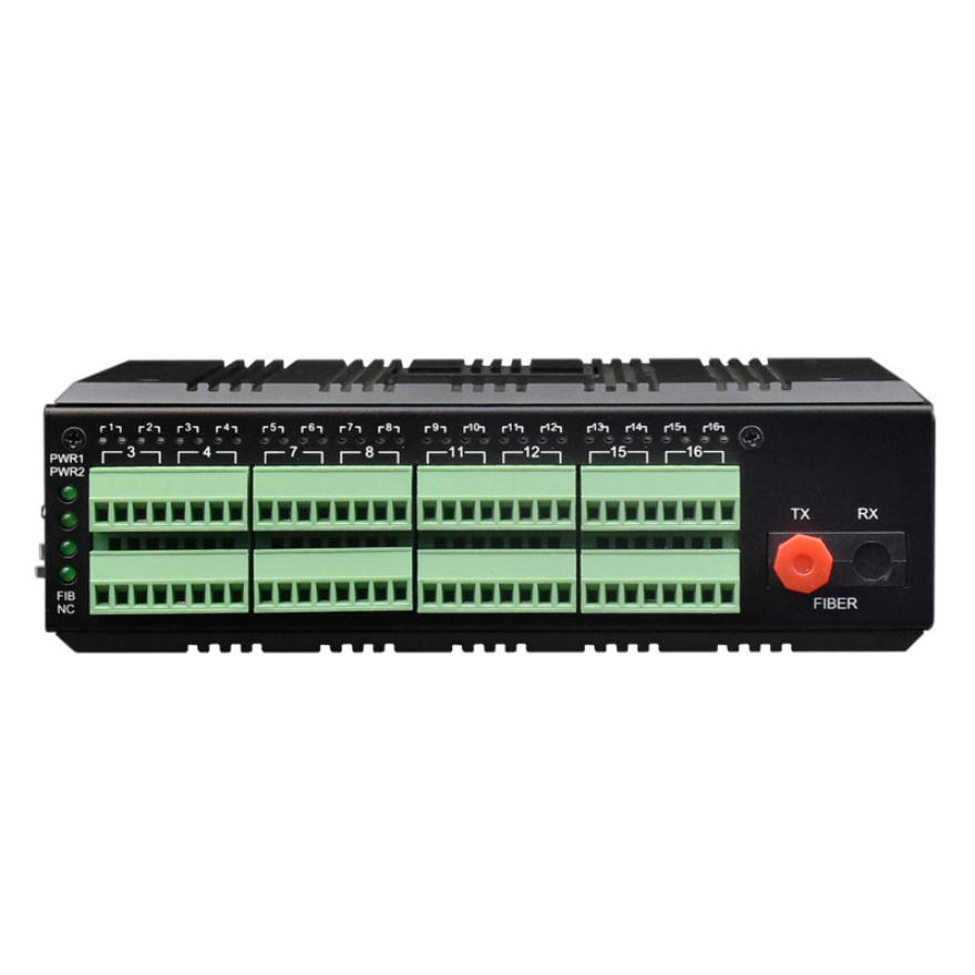 32 Channel 4-20mA Analogue Current to Fiber Converter (Fiber Cut Maintenance Function)