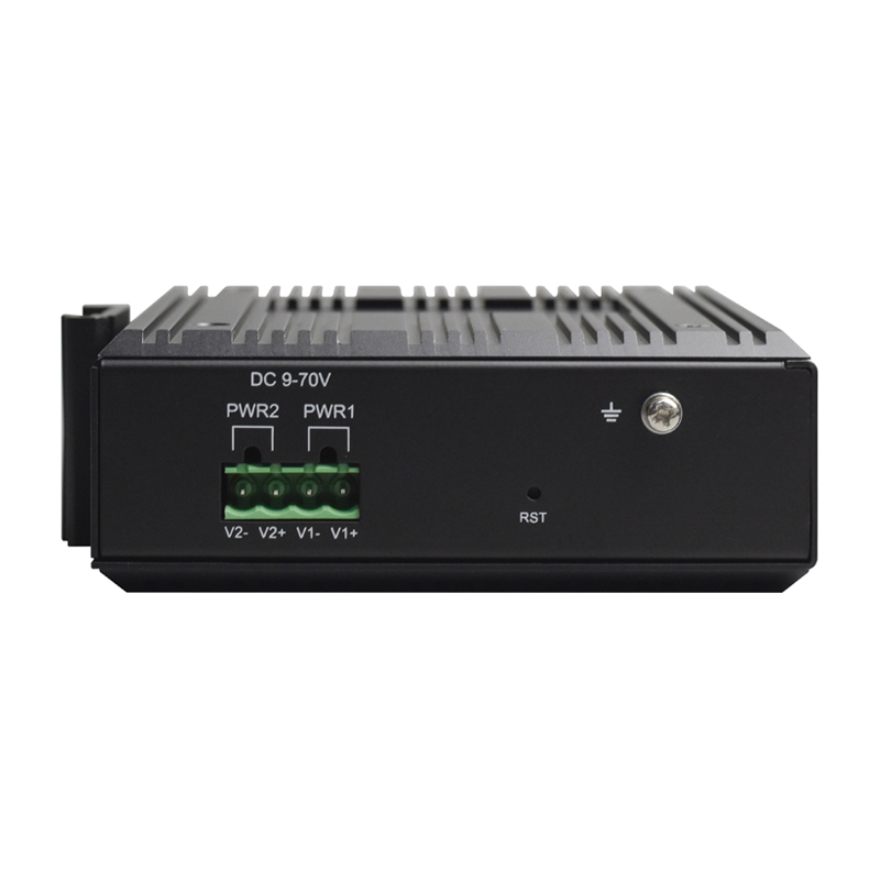 Unmanaged Din-Rail 8-Port Gigabit Ethernet Industrial Switch