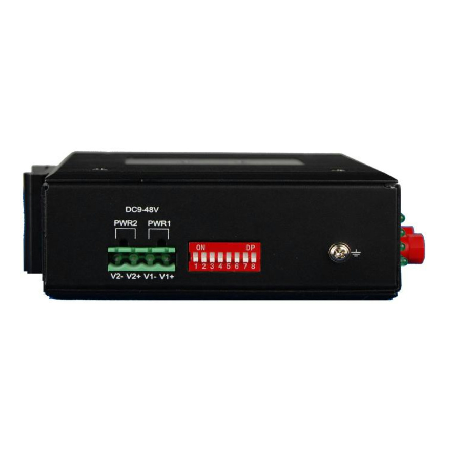 Industrial Rail Type 16 Channel Analog + Dry Contact + Serial port  Hybrid Optical Modem