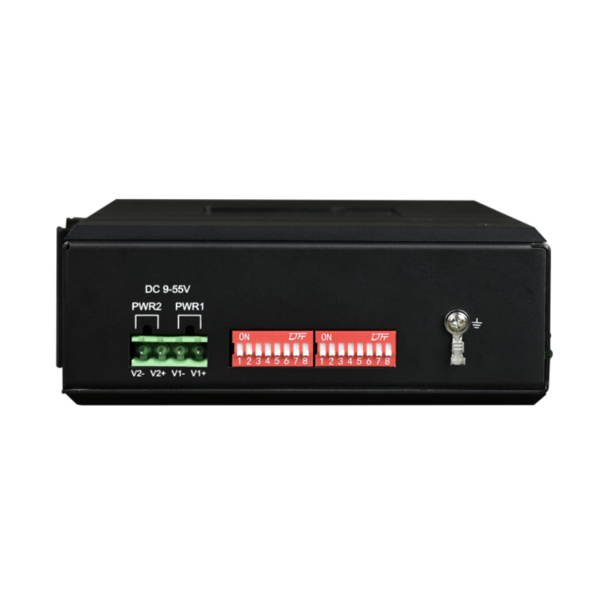 Industrial Rail Type 1-32 Channel Analog + Dry Contact + Serial port  with 1+1 Optical Fiber Backup  Hybrid Optical Modem