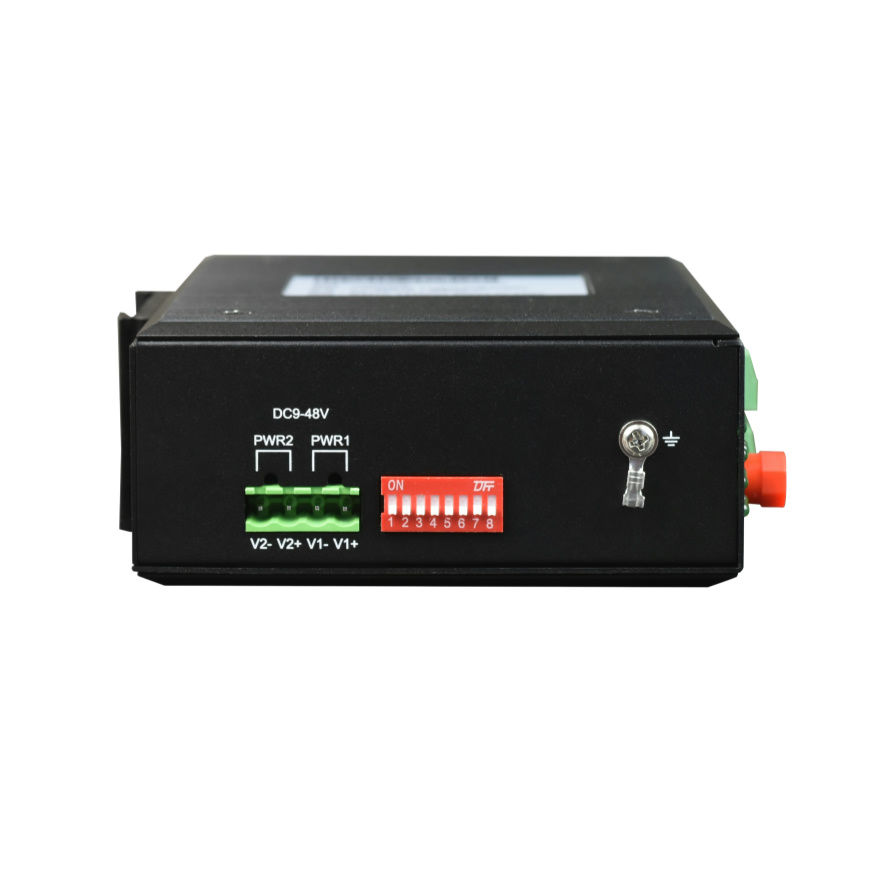 Din Rail 1-4 Channel SSI Encoder Over Optic Fiber Converter